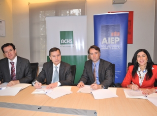 ACHS y aiep firman convenio de colaboración