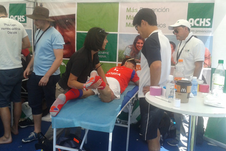 ACHS entregará atención médica a más de 600 jugadores del mundial de futbol calle que por primera vez se realiza en chile