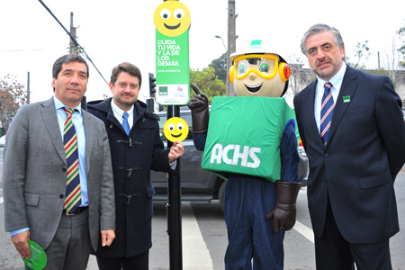 ACHS presenta estudio de accidentes de trayecto y lanza campaña para prevenirlos