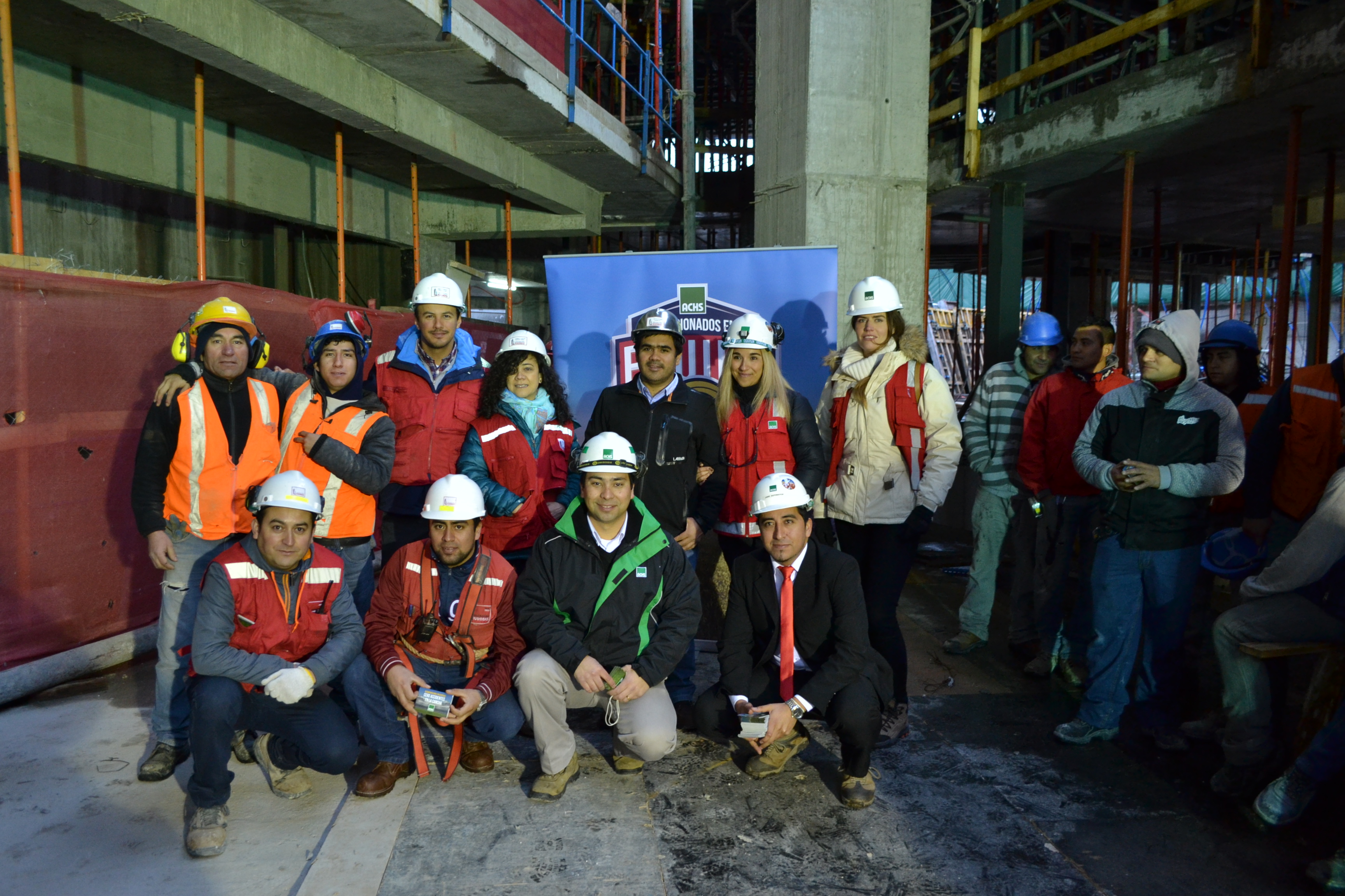 ACHS lanza campaña para prevenir accidentes en altura en el sector construcción