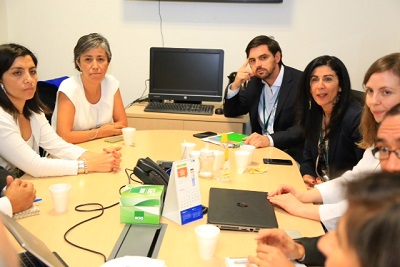 Intendenta de seguridad y salud en el trabajo visita agencia santiago