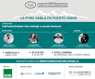 Fundación carlos vial espantoso invita a las pymes de la región de los lagos a profundizar en las ventajas y desafíos de su gestión