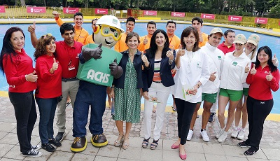 Partió campaña "verano seguro" en piscinas municipales de la comuna de santiago
