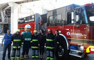 La ACHS participa en la semana de la seguridad de celulosa arauco