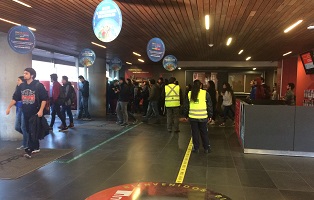 ACHS apoya a inacap durante participación en simulacro del sector educación