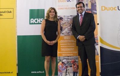 Duoc uc y ACHS se unen para certificar alumnos de prevención de riesgos