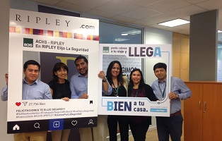 ACHS lanza campaña de trayecto en ripley