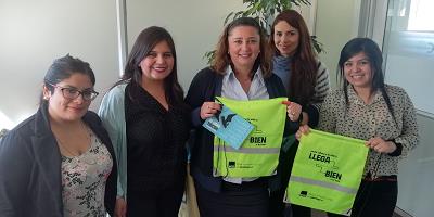 Duoc uc sede viña del mar realiza campaña “ponle cabeza a tu viaje y llega bien a tu casa”