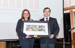 ACHS reconoce a empresa eurostandard en materia de seguridad en cena anual de asipla