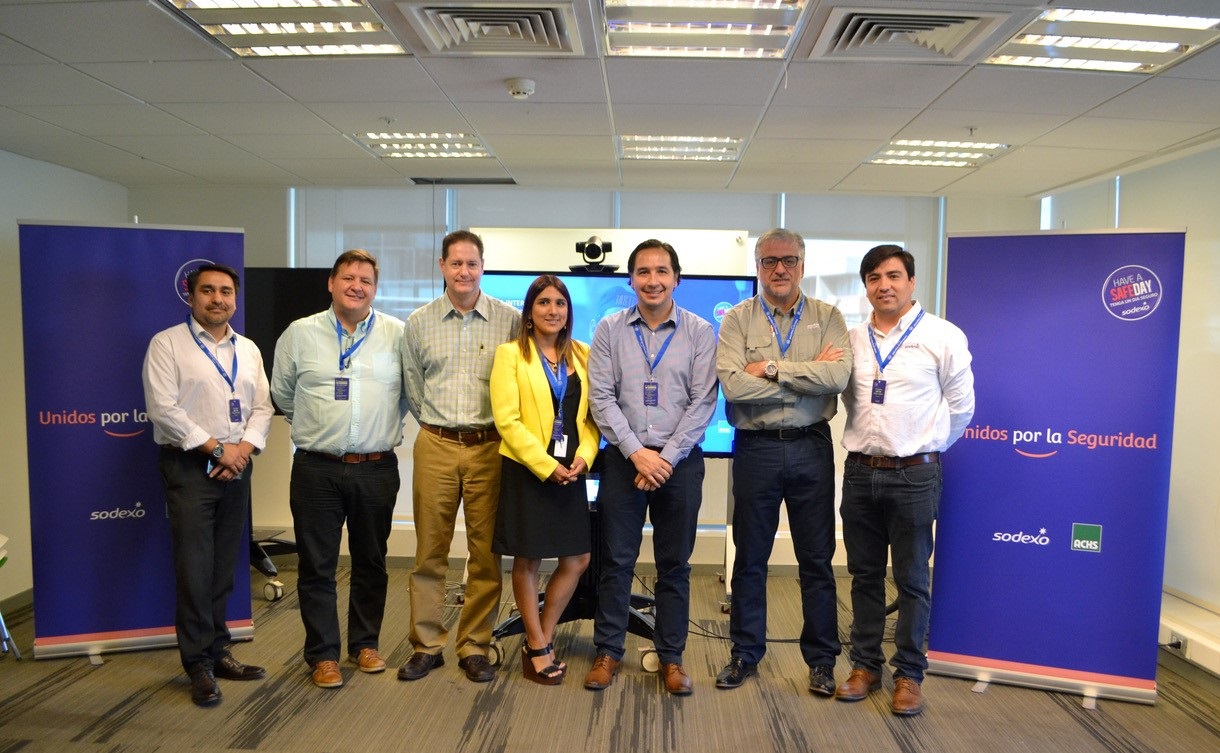 La ACHS y sodexo chile lanzaron campaña preventiva “unidos por la seguridad”