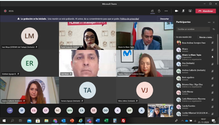 Destacada participación por parte de los comités paritarios en el Encuentro Anual de Telefónica - Movistar y ACHS