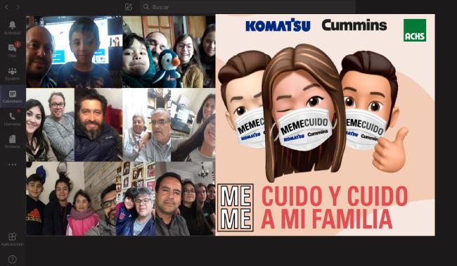 La ACHS y grupo komatsu cummins desarrollan con éxito webinar “me cuido y cuido a mi familia”