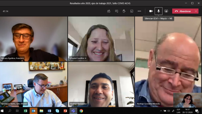 La ACHS reconoce a Constructora Gardilcic por su liderazgo y compromiso en la gestión preventiva e implementación de medidas frente al COVID-19