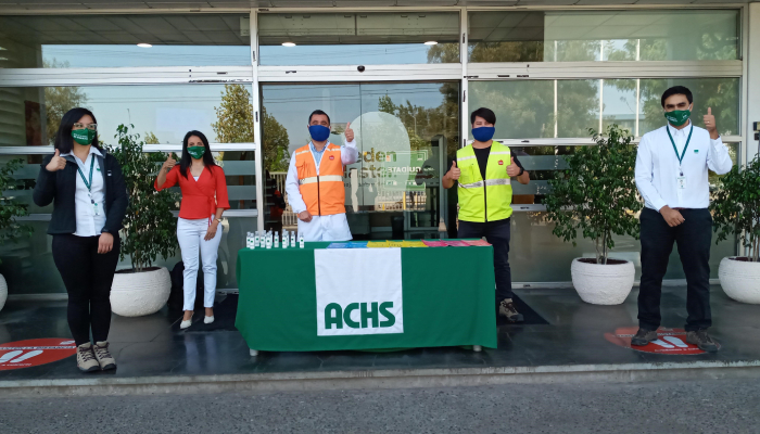 La Asociación Chilena de Seguridad junto a Breden Master lanzan campaña Prevención del COVID