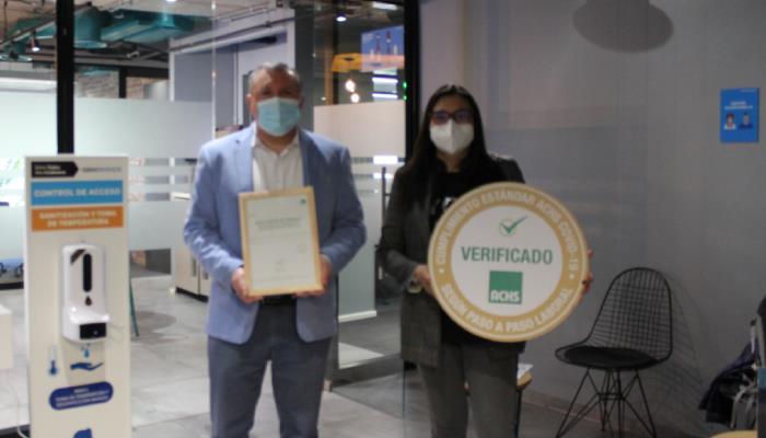 Administración y Procesos Limitada es certificada con el Sello COVID-19 ACHS por su compromiso para la prevención de contagios en pandemia