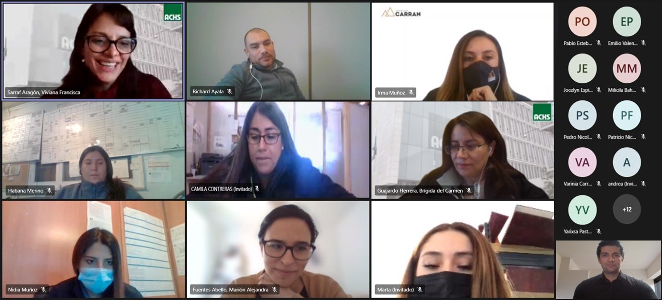 La Asociación Chilena de Seguridad (ACHS) realiza Taller de Liderazgo con expertos en prevención de riesgos de Constructora Carran