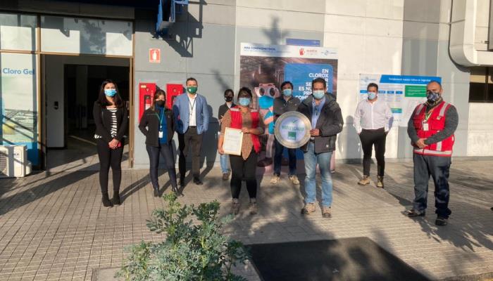 La ACHS entrega Sello COVID-19 a Sucursal Adecco Puerto Madero y Centros de Trabajo Pepsico Lo Boza y Clorox