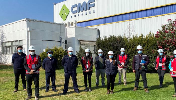 Envases CMF y la ACHS realizan caminata de seguridad