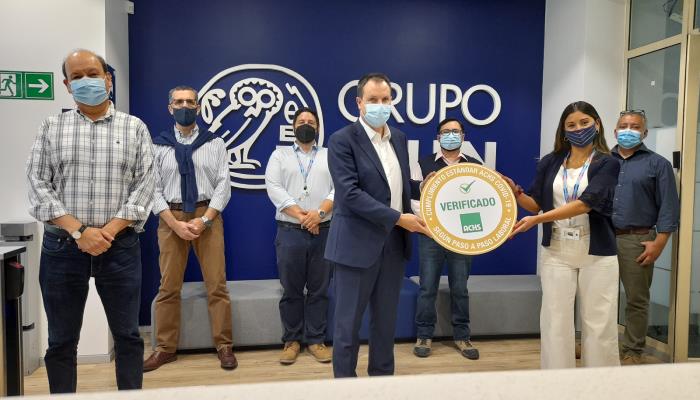 La Asociación Chilena de Seguridad otorgó el sello COVID-19 a Grupo Eulen Chile