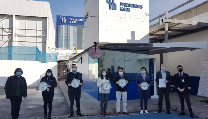 La ACHS entrega Sello COVID-19 ACHS a Laboratorio Sanderson S.A. por su labor para el control de la pandemia