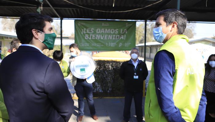 Corporación Municipal de Renca inicia proceso de certificación Sello COVID-19 ACHS en sus establecimientos educacionales