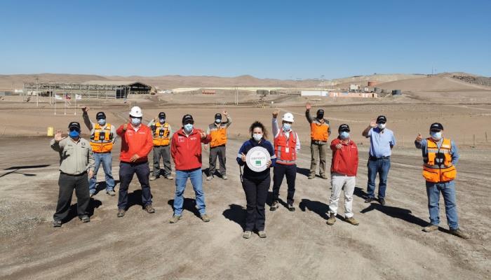 La ACHS otorga Sello COVID-19 a Minera Pampa Camarones