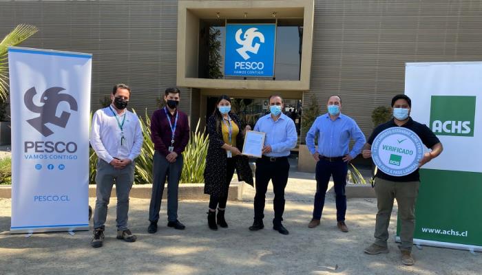 Pesco Seguridad y Servicios obtiene Sello COVID-19 ACHS