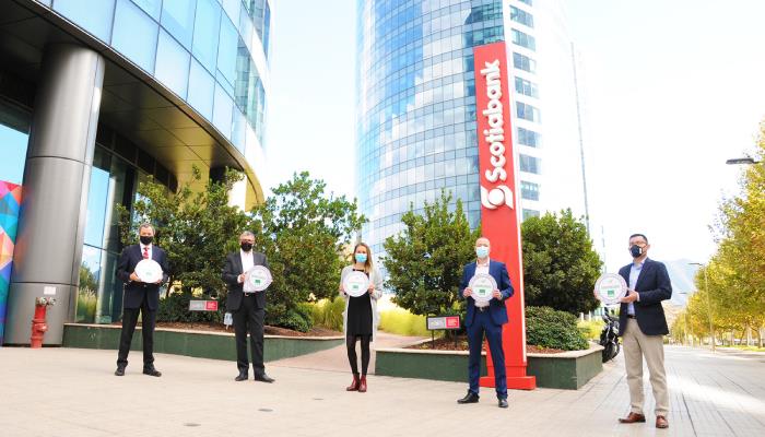 Scotiabank Chile recibe el Sello COVID-19 ACHS por el compromiso con la salud de sus trabajadores
