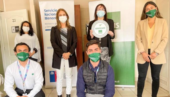 Servicio Nacional de Menores (SENAME) es reconocido con Sello COVID-19 ACHS