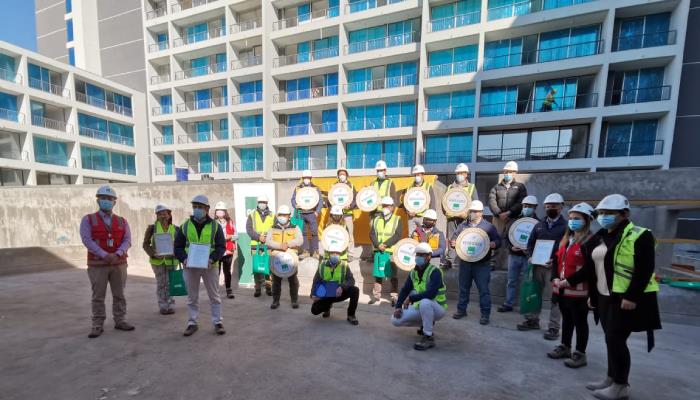 La ACHS certifica con el Sello COVID-19 a Constructora Sigro en 10 de sus obras