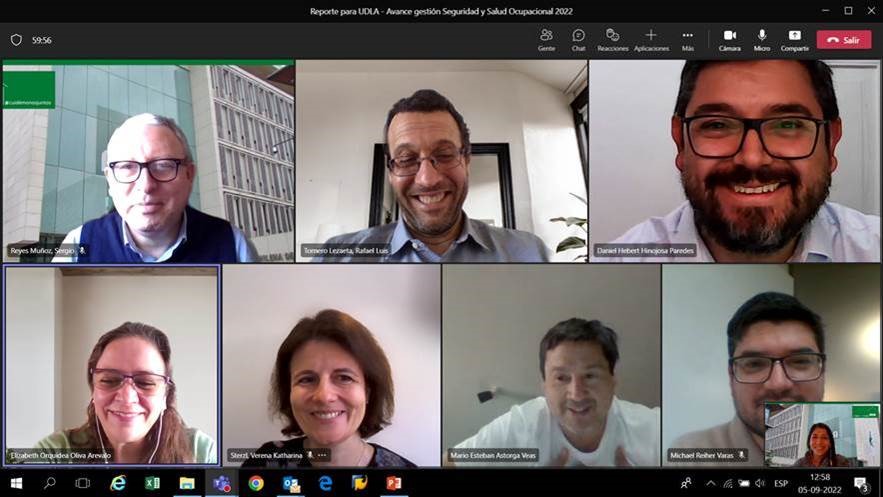 Universidad de Las Américas (UDLA) y la Asociación Chilena de Seguridad (ACHS) se reúnen para compartir los avances de la Alianza Estratégica 2022