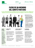 Fuero de un miembro del Comité Paritario