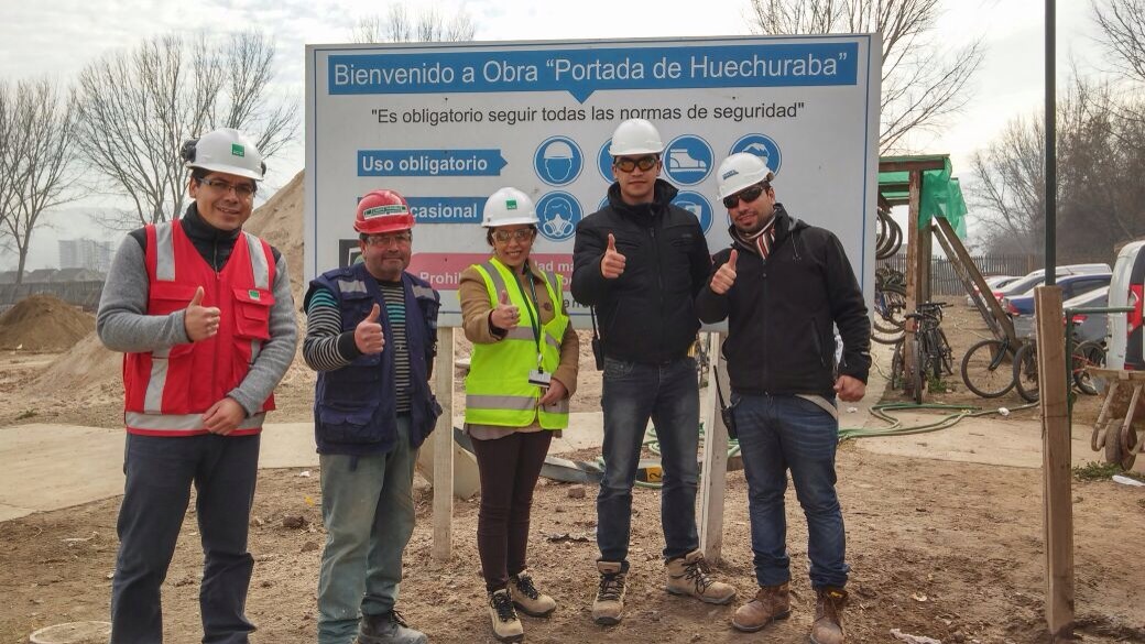 La portada de Huechuraba, constructora Pocuro