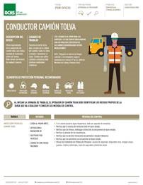 Ficha oficio - Camión tolva