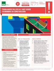 Alerta fatal - Techumbre construcción