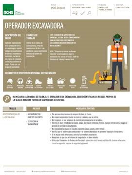 Ficha oficio - Operador pala excavadora