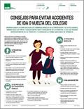 Consejos para evitar accidentes de ida o vuelta del colegio