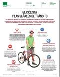 El ciclista y las señales de transito