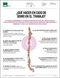 Qué hacer en caso de sismo en el trabajo