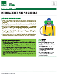 Recomendaciones para evitar intoxicaciones por plaguicidas