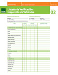 Listado de Verificación: Inspección de Vehículos