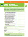 Lista de Verificación: Equipos de lectura directa