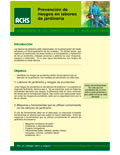 Prevención de riesgos en labores de jardinería