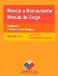 Manejo o manipulación manual de carga: evaluación y control de riesgos