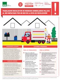 Alerta fatal - Camión desechos