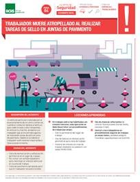 Alerta fatal - Juntas pavimento