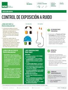 Control de esposición a ruido