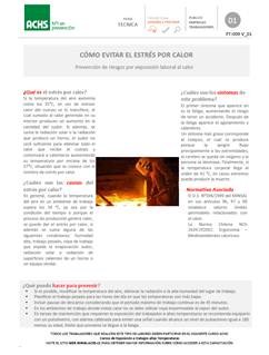 Estres por calor