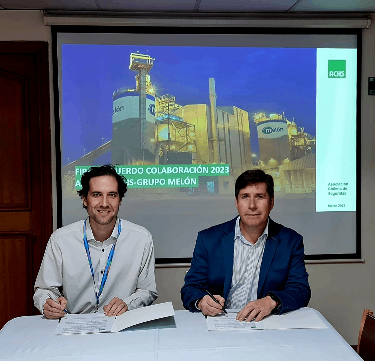 La ACHS y Grupo Melón renuevan acuerdo de colaboración en materia de seguridad y salud laboral