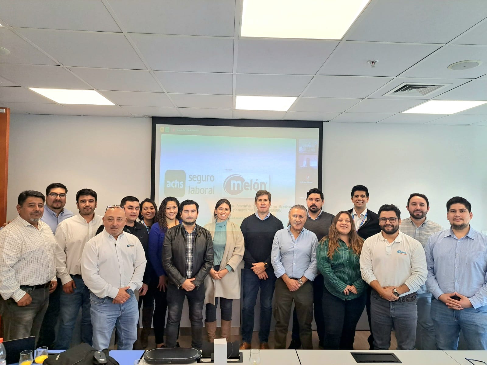 Melón y la Achs realizan Jornada Técnica de Seguridad y Salud Ocupacional